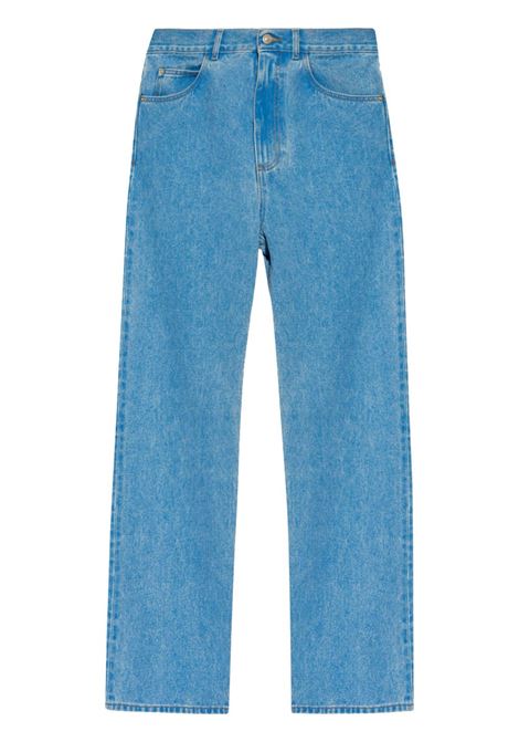 jeans con applicazione uomo blu MARNI | PUJU0021A2 USCW91BDB44
